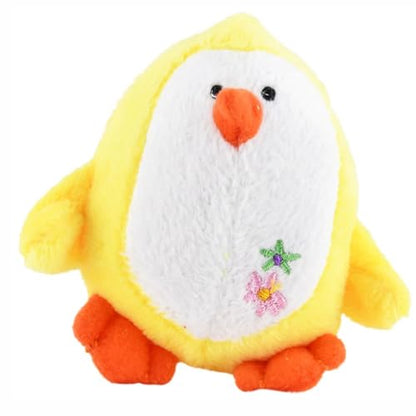Jeffers 3" Plush Penguin Squeaker Dog Toy, Yellow - Small Soft Plush Pet Toy with Squeaker, Lightweight Stuffed Toy for Puppies & Small Dogs, Indoor Play & Cuddle Time, Travel Friendly - 1 Pack - color: Yellow