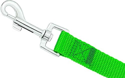 AMAGOOD Dog/Puppy Obedience Recall Training Agility Lead-15 ft 20 ft 30 ft 50 ft Long Leash-for Dog Training,Tie Out,Play,Safety,Camping (30Feet x 1Inch,Green) - color: Green, size: 1" x 30ft