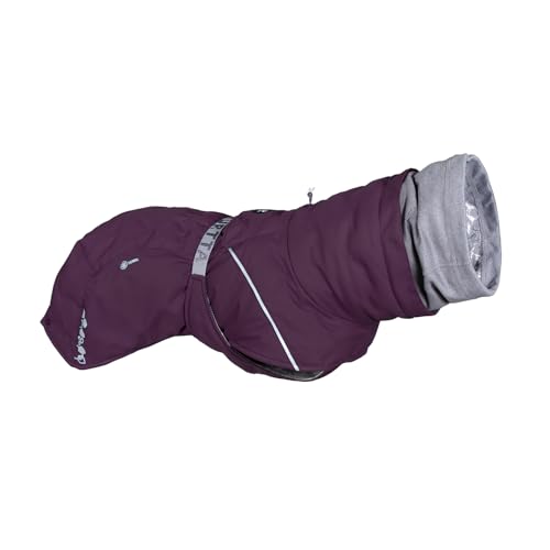 Hurtta Extreme Warmer III ECO, Cold Weather Winter Dog Coat, Eggplant, 10 in - color: Eggplant, size: 10 in