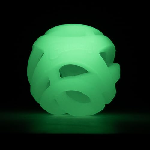 Chuckit! Air Glow Fetch Ball Dog Toy, Medium (2.5 Inch) Pack of 2, for Breeds 20-60 lbs - size: Medium