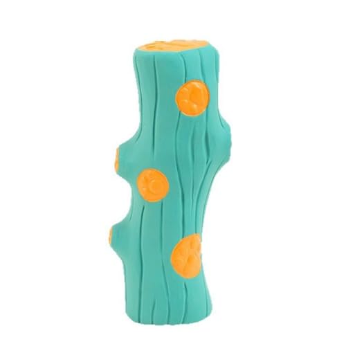 Squeaky Dog Toys for Aggressive Chewers, Blue Latex Convex Design Dog Chew Toy, Multifunctional Teeth Cleaning and Gum Massage for Small Medium and Large to Keep Busy, Chewing and Playing - color: Blue