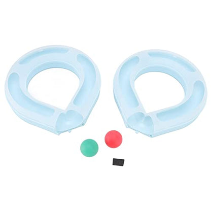 Cat Toys, Cat Tray Toys Kitten Turntable Figure 8 Shaped Cat Turntable Track Ball Toy, Interesting Turntable Kitten Ball Track Toy for Pet Cat Interactive Entertainment