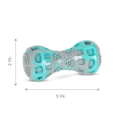 ASPCA Marble Stick Dog Toy – Vanilla-Scented Durable TPR Chew Toy for Dogs, Easy-to-Carry Textured Stick with Dental Benefits, Gentle on Teeth