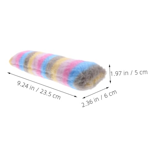 ORFOFE 3pcs Catnip Plush Pillow Shape Kitten Teething Interactive Indoor Catnip for Cats