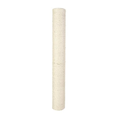 Trixie Replacement Sisal Post for Scratching Posts, Cat Trees and Cat Towers, 3.5 in x 11.8 in (9 x 30 cm) - size: 9/70 cm