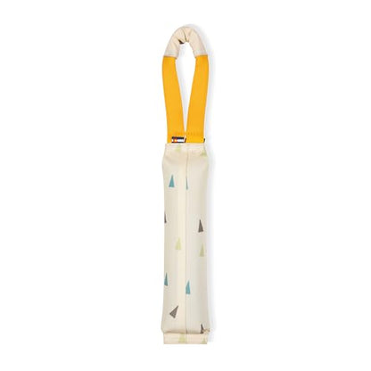 OllyDog Tugger | Durable Dog Tug Toy | Recycled | Tough Dog Bite Pillow | Handle | Interactive Pull Toy | Fetch & Training (Terrazzo) - color: Terrazzo