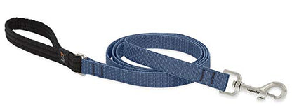 LupinePet Eco 3/4" Mountain Lake 6-Foot Padded Handle Leash for Medium and Larger Dogs - size: 3/4 inch wide; 6-foot