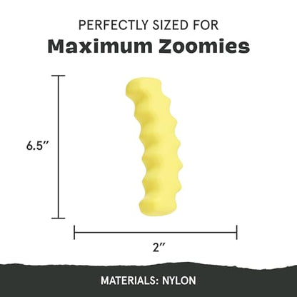 Barkbox Crinkle Fry Dog Toy for Large Dogs, Super Tough Nylon Construction for Aggressive Chewers and Designed for Durable Playtime - style: Crinkle Fry