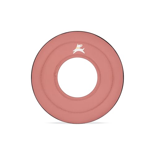 OllyDog Super Flyer, Floating Dog Disc for Water Play – Soft Durable Dog Fetch Toy, Eco-Friendly Recycled Material, Gentle on Teeth, Lightweight Flying Disc for Medium, Large Dogs (Desert, 11") - color: Desert, size: 11 Inches