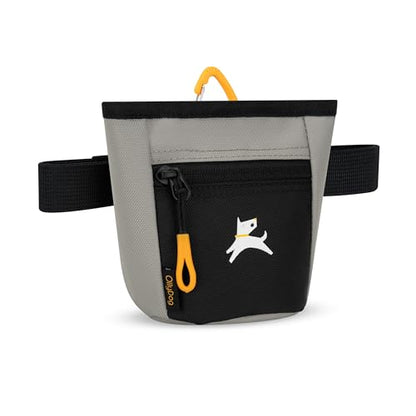 OllyDog Goodie Treat Bag, Dog Treat Pouch, Waist Belt Clip for Hands-Free Training, Magnetic Closure, Dog Training and Behavior Aids, Three Ways to Wear (Wet Weather) - color: Wet Weather