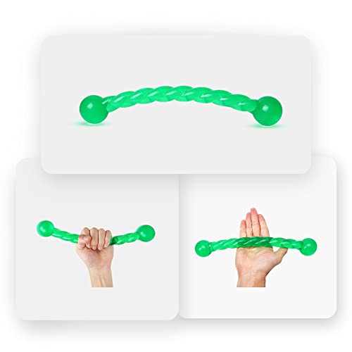 Dog Chew Toys 11'' Long for Small/Medium Dogs Aggressive Chewers, Rubber Puppy Dog Rope Toys Knot Dental Teething Toys Almost Indestructible Washable - size: 11''