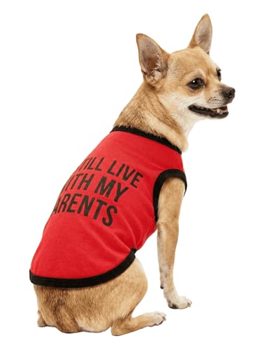 Small Dog T-Shirt, Breathable Lightweight Vest, Puppy Clothes for Chihuahua Shirts - color: Trendy, size: X-Small (Under 3.3lb)