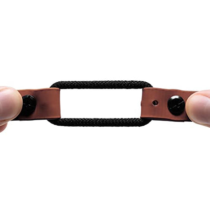 Educator 3/4-Inch Dog Training Collar Strap–ONLY Fits ME-300, ET-300/400, EZ-900, PE-900 & PG-300 Receivers – NOT Compatible with FE-580, ET-800 or UL-1200–Quick Snap Biothane Bungee Collar, Brown - color: Brown