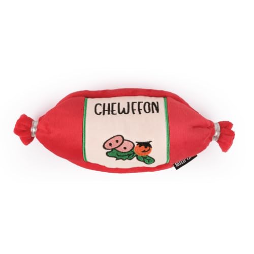 CHEWFFON Interactive Snuffle Sausage Dog Toy, Crinkle Puzzle Enrichment Toy with Treat Pockets, Nose Work Toy for Boredom, All Dog Sizes - style: Sausage