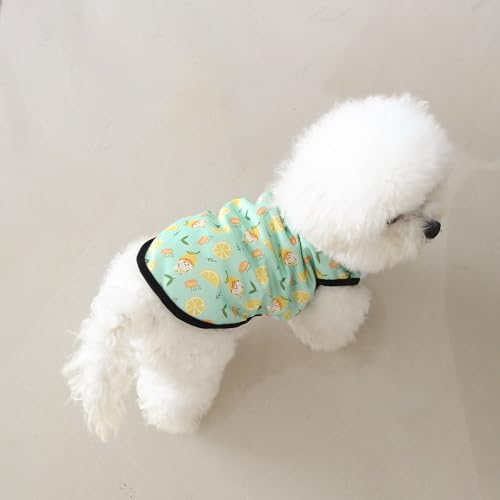 5 Pack Dog Cooling Shirts Breathable Instant Cooling Dogs Vest Lightweight for Summer Dog Clothes cat Clothes (XL) - size: X-Large