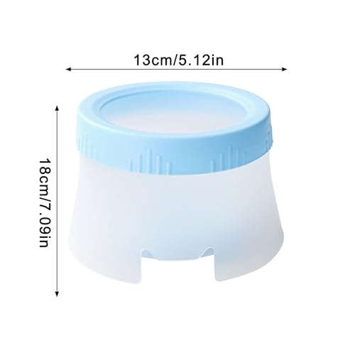 Dog Water Bowl | Large Capacity Non Slip Leakproof Bowl | Dog Water Container | for Travel, Car, Crate, Carrier, Home, Garden, Vet, Park