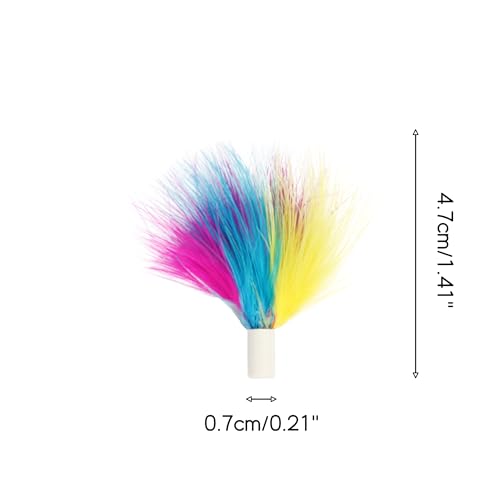 Feather Replacement for Cat Toys - size: 9