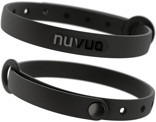Silicone Cat Collars 2 Pack - Soft, Comfortable, and Lightweight Safety Breakaway Collar with Name Tag Ring for Outdoor Cats and Sensitive Skin Kittens by Nuvuq (6 ⅞" to 10 ¼", Black) - color: Black