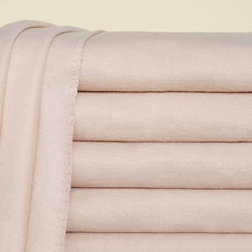 ZYFZCYBL Fleece Throw Blanket Blankets Bulk 6 Pack Soft Lightweight for Cozy Polar Fleece 50 x 60 Solid Pet-Friendly Colorful Bed Sofa Couch Fleece Fabric Travel Wedding Gift（Taupe） - color: Taupe