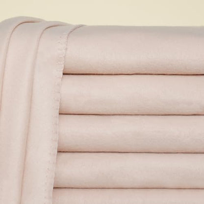 ZYFZCYBL Fleece Throw Blanket Blankets Bulk 6 Pack Soft Lightweight for Cozy Polar Fleece 50 x 60 Solid Pet-Friendly Colorful Bed Sofa Couch Fleece Fabric Travel Wedding Gift（Taupe） - color: Taupe