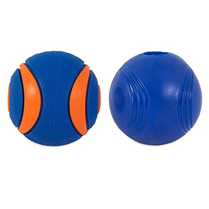 Chuckit! Sonic Dog Ball Medium (2.5 Inch Diameter) Pack of 2, for Breeds 20-60 lbs