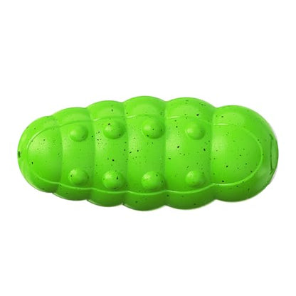 Dog Chew Toys, Squeaky Interactive, for Aggressive Chewers, TPR Rubber, Tough and Durable (Green) - color: Green