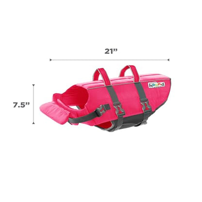 Outward Hound Granby Splash Pink Dog Life Jacket, XL - color: Pink, size: X-Large (Chest Girth: 33"-44")