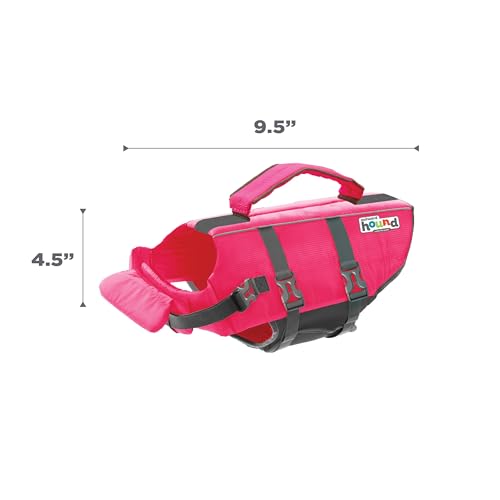 Outward Hound Granby Splash Pink Dog Life Jacket, XS - color: Pink, size: X-Small (Chest Girth: 11"-15")