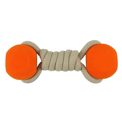 Carhartt Pet Training Tools, Rugged Dog Tool for Tug, Fetch and Play, Rope Bone (Blaze Orange) - color: Rope Bone (Blaze Orange)