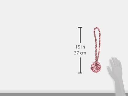 Zanies Poly/Cotton 15-Inch Monkeys Fist Knot Rope Dog Toy - size: 15 in