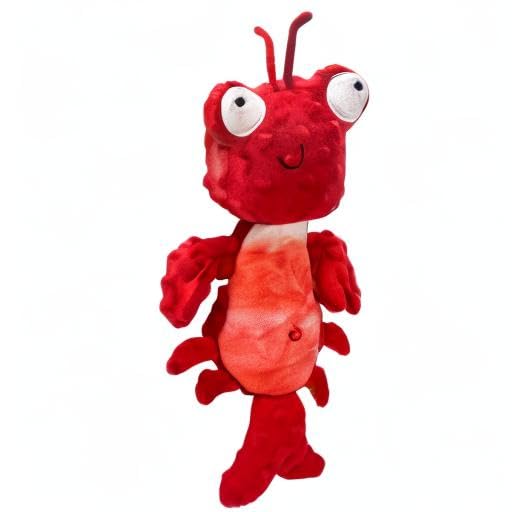 Huxley & Kent Slappies for Dogs | Claude Lobster (Small) | Squeak & Shake Dog Toy | No Stuff Squeaky Toy, TPR Ball in Head | Simulates Hunting Nature for Dogs - size: Small, style: Claude Lobster