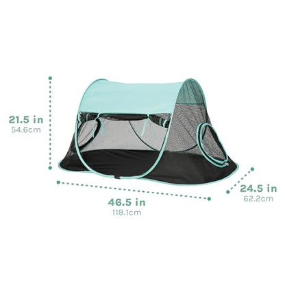 Kitty City Outdoor Catio Furniture and Play Kits for Cats, Play Tent - color: G) A-Frame Tent