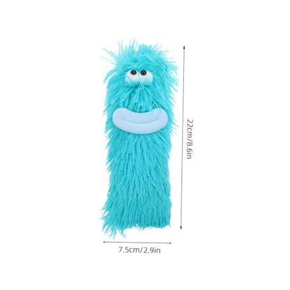ibasenice Interactive Catnip Plush Toy for Kittens Chew-Resistant for Cats Engaging Teething Toy for Chewing Playtime Activities - color: Sky-blue