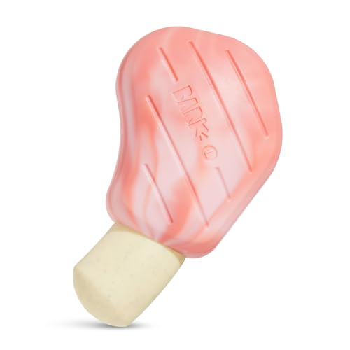 Barkbox Pork Chomp Dog Toy for Durable Tough Nylon Construction with a Gnaw-Friendly Texture, Perfect for Long-Lasting Chewing Fun - Medium - style: Pork Chomp