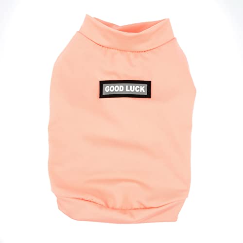Zunea Small Dogs Shirts Quick Dry Summer T-Shirts Cooling Puppy Clothes Soft Sleeveless Vest Tank Top Breathable Stretchy Pet Girls Boys Chihuahua Apparel Sun Protection for Hot Weather Pink XL - color: pink, size: XL