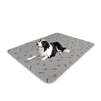 Peepeego 2Pack Pee Pads for Dogs Washable+Free Dog Comb, Waterproof Rugs 36”x48, Absorbent Dog Pads Reusable, Non Slip - size: 2Pack 36x48