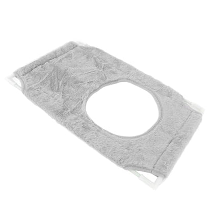 Cat Window Perch, Double Layer Suction Cup Hammock, Fits Most Windows, Suitable for Fat Cats, Cozy Pads Included, Easy Installation, 360° Sunbathing View with Removable Cover, - color: Double Layer Grey