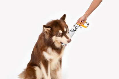 OllyDog Tugger | Durable Dog Tug Toy | Recycled | Tough Dog Bite Pillow | Handle | Interactive Pull Toy | Fetch & Training (Magnolia) - color: Magnolia