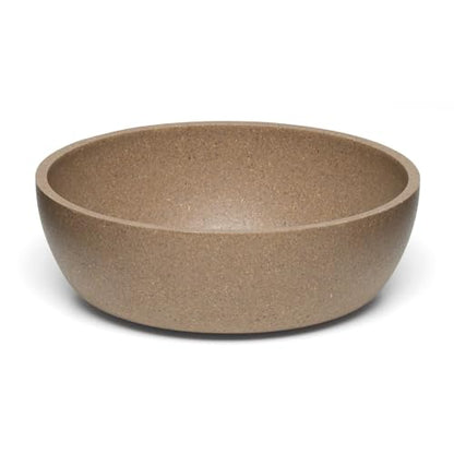 Loving Pets - Dolce Bamboo - Eco-Friendly Pet Bowls & Dishes for Dog, Cats, Puppy Food and Water Bowl -Sustainable and Dishwasher Safe, Made with Real Bamboo (Medium, Coffee-Brown) - color: Coffee Brown, size: Medium Bowl
