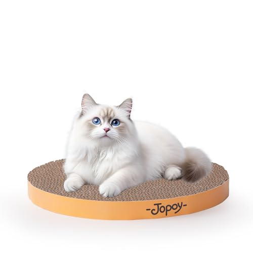 Round Cat Scratcher Replacement Pads -Circle Scratcher Pad Cardboard Cat Scratchers Refill 10 inch Diameter 7/8 inch Thickness(Green and Yellow Cardboard 2PCS) - color: Green and Yellow cardboard 2PCS