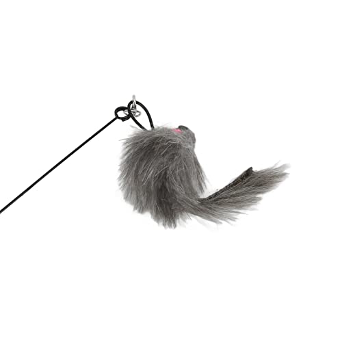 VINGVO Suction Cup Cat Toys for Indoor Cats, Cat Toy Handheld Teaser Wand Toy Interactive Cat Toy Hanging Door Kitten Toys for Kitty Kitten Scratching Exercise Indoor (Squirrel) - size: squirrel