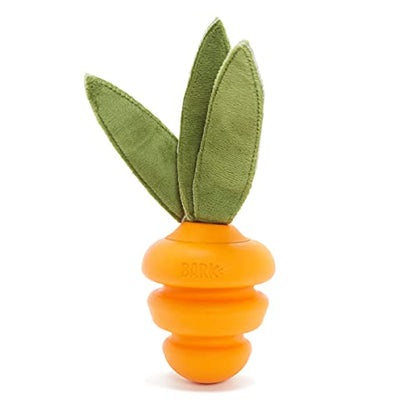 Barkbox Super Chewer Tough Dog Chew Toys for Aggressive Chewers, Treat Dispensing (Carrot - Small) - color: Deep Roots Carrot - Small, size: Small Dog