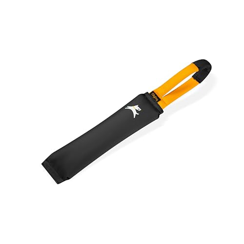 OllyDog Tugger | Durable Dog Tug Toy | Recycled | Tough Dog Bite Pillow | Handle | Interactive Pull Toy | Fetch & Training (Raven) - color: Raven