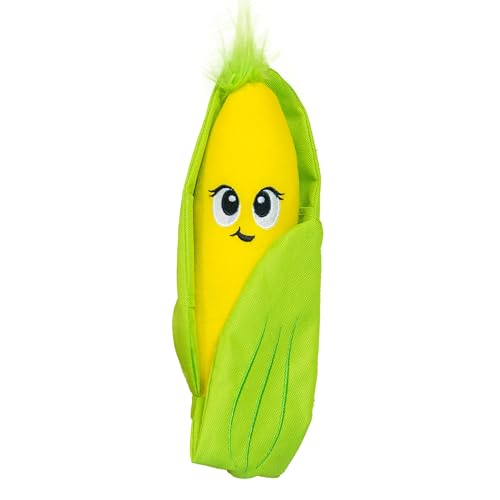 Outward Hound by Nina Ottosson Hide N' Find Interactive Plush Dog Puzzle, Durable Dog Toy, Plush Enrichment Toys, Corn, Multicolored - color: Hide N' Find Corn