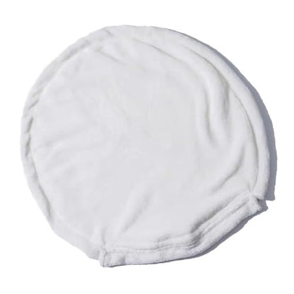 Cat Desk Bed Attachment, White Soft Faux Rabbit Fur Fabric Replacement Set, Machine Washable, Fabric Only, Clamp Not Included - color: -White