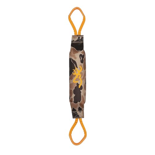 Browning Pet Training Tools, Durable Dog Toys for Tug and Fetch, Canvas Bumper (Vintage Camo), One Size - color: Canvas Bumper (Vintage Camo)