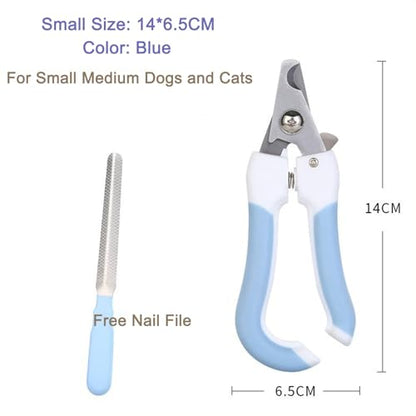 Pets Nail Clippers and Trimmers-with Safety Guard to Avoid Overcutting, Free Nail File, Razor Sharp Blade-Professional Grooming Tool for Pets,Suit for Dogs and Cats - size: Large size