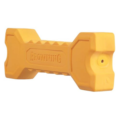 Browning Pet Training Tools, Durable Dog Toys for Tug and Fetch, Bone Squeaker (Gold), One Size - color: Bone Squeaker