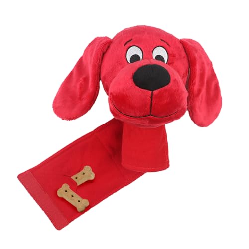 Clifford® Snug Snuffy Treat Mat Combo | Mini Treat Snuffle Mat for Dogs + 6" Plush Dog Toy | Hide 'n Seek, Cozy Comfort, Sensory Stimulation with Squeaker and Crinkles - color: Treat Mat