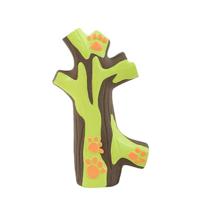 Squeaky Dog Toys for Aggressive Chewers, Green Latex Convex Design Dog Chew Toy, Multifunctional Teeth Cleaning and Gum Massage for Small Medium and Large to Keep Busy, Chewing and Playing - color: Green